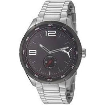 Puma Speed Metal Silver Black Quartz Watch Pu103111002 (Intl)  