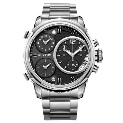 Rhythm -I1502S02 - Jam Tangan Wanita - Time Chaser Collection - Stainless Steel - Silver