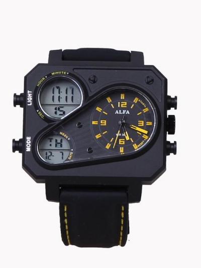Ronaco Alfa Wriswatch T002 - Black Yellow