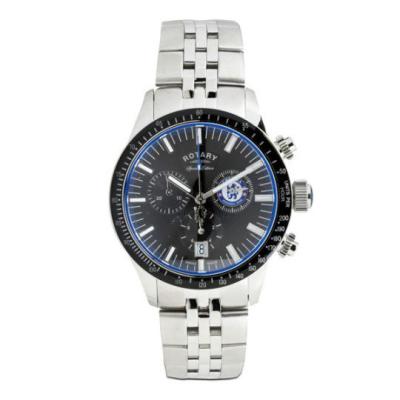 Rotary - Chelsea Limited Edition GB90048-04 - Jam Tangan Pria - Stainless Steel - Silver