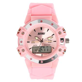 SKMEI 0821 Styler Pink Edition Wristwatch  
