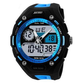 SKMEI 1015 Turbo Blue Edition Wristwatch  