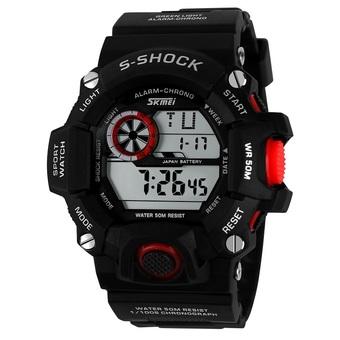 SKMEI 1019 Cobra Black-Red Edition Wristwatch  