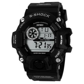 SKMEI 1019 Cobra Full Black Edition Wristwatch  