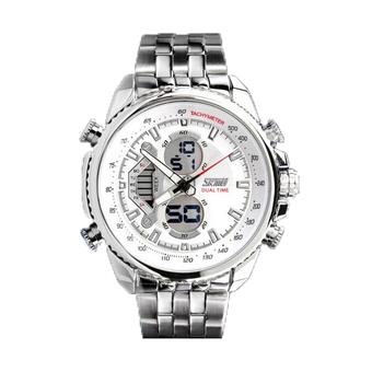 SKMEI Casio Men Sport LED Watch - AD0993 - White  