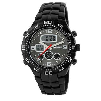 SKMEI Casio Men Sport LED Watch Water Resistant 50m - AD1030 - Black  
