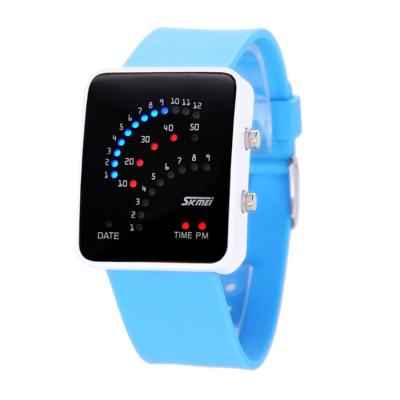SKMEI Fashionable Outdoors Sport Digital Watch - Light Blue