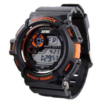 SKMEI S-Shock Sport Watch Water Resistant 50m - DG0939 - Hitam
