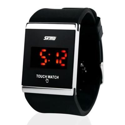SKMEI Touchwatch LED Watch Water Resistant / Jam LED Gelang - 0983AT - Black