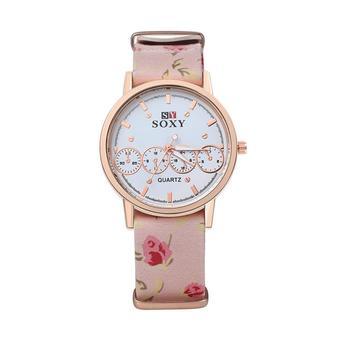SOXY Fashion Casual Female Watches(Pink)- Intl  