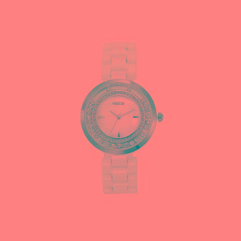 Simple Style Fashion Ceramic Quartz Watches 60WQ846 (Sliver) - Intl  