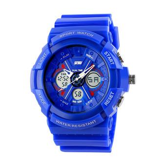 Skmei 0966 Sports Watches Army Military Blue  