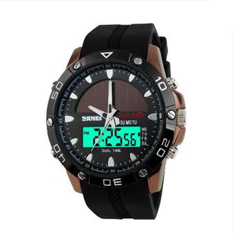 Skmei 1064 Brand Men Sports Watch Digital Waterproof 50M Wristwatch Gold  