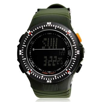 Skmei Men Sports Watches Fashion Outdoor LED Digital Watches (Green) (Intl)  