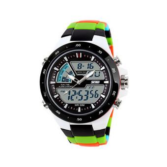 Skmei Silicone 30M Waterproof Light Digital Watch (MultiColor) 1016  