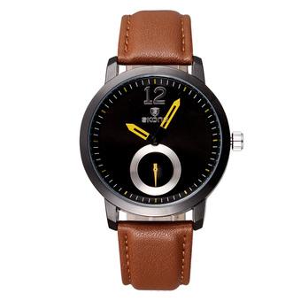 Skone Ultra Thin Fashion Casual Luxury Cool Watch Stainless Steel Water-proof Quartz Analog Men Wristwatch (Intl)  