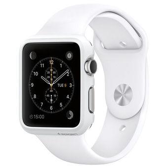 Spigen 42mm iWatch Apple Watch Protective Case Thin Fit (White)  