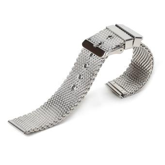 Stainless Steel Milanese Mesh Watch Band Strap Wristwatch for Apple Watch iWatch (Silver) (Intl)  
