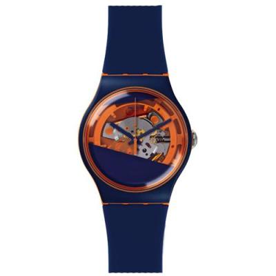 Swatch - Jam Tangan Pria - Biru-Biru - Rubber Biru - SUOO102 Myrtil- Tech