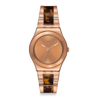 Swatch Women's Irony Ylg128G Rose Gold Stainless-Steel Swiss Quartz Watch (Intl)  