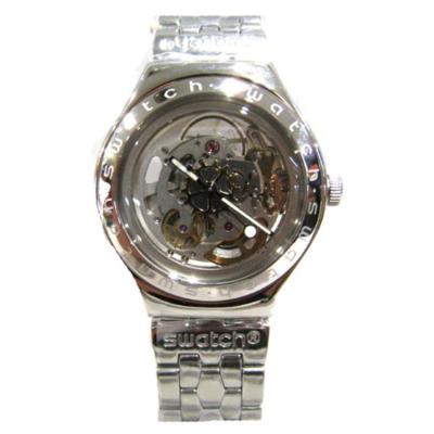 Swatch YAS100G - Jam Tangan Pria - Stainless Steel - Silver