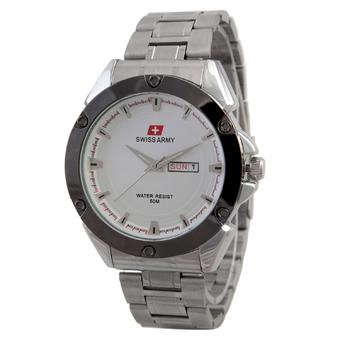 Swiss Army Mens Fashion - Silver - Stainless - SA 5088M SS SIL  