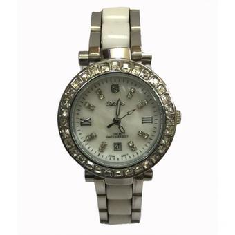 Tetonis Watch T958 Ceramic Putih Jam Tangan Wanita  