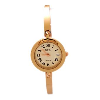 The Roman Women's Pink Gold Stainless Steel Band Watches CE05 (Intl)  