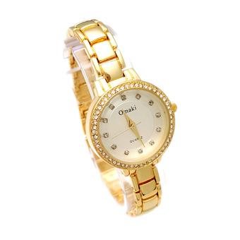 The Roman Womens Gold Stainless Steel Band Watch C02 (Intl)  