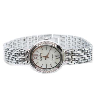 The Roman Womens Silver Stainless Steel Band Watch C26 (Intl)  
