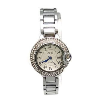 The Roman Womens Sliver Stainless Steel Band Watch B01 (Intl)  