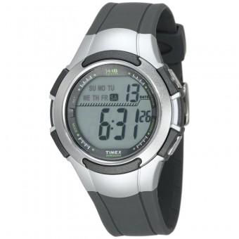 Timex Sports Men's T5K238 1440 Digital Sport - Silver-Abu-Abu - Resin  
