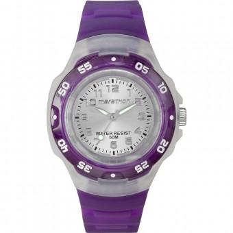 Timex T5K503 Purple Marathon Sport Watch (Intl)  