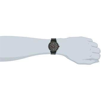 Timex Unisex T2P0149J Casual Black Slip-Thru Strap Watch (Intl)  