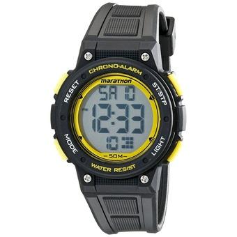 Timex Unisex TW5K84900M6 Marathon Digital Display Quartz Black Watch (Intl)  