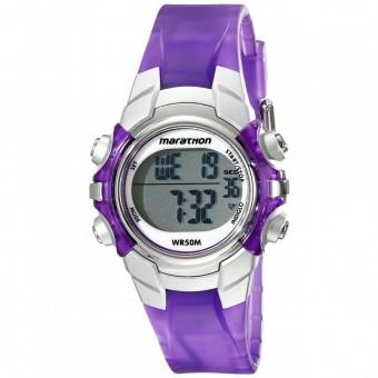 Timex Women's T5K816M6 Marathon Digital Display Quartz Purple Watch (Intl)  