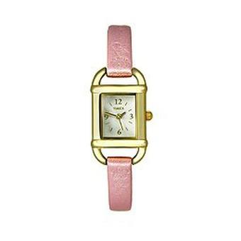 Timex Youth Fashion Pink Leather Watch (Intl)  