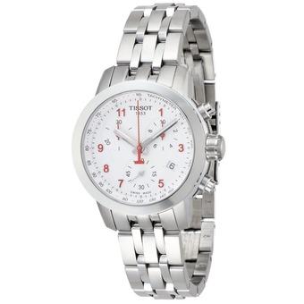 Tissot PRC 200 Chronograph Silver Dial Stainless Steel Ladies Watch T0552171103200 (Intl)  