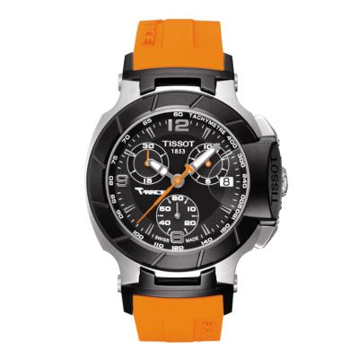Tissot T-Sport T-Race Chronograph Lady T048.217.27.057.00 Jam Tangan Wanita - Orange