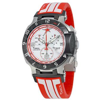 Tissot T-Sport T-Race Chronograph Nicky Hayden Limited Edition T048.417.27.017.00 - Jam Tangan Pria - Merah  