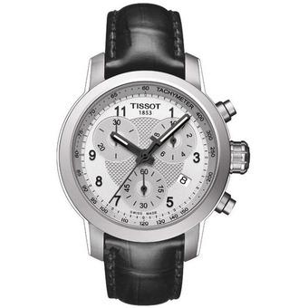 Tissot T0552171603202 Silver Dial Leather Strap Ladies Watch (Intl)  