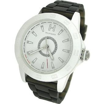 Tommy Hilfiger Semi-transparent Silicone White Dial Womens watch 1781101 (Intl)  