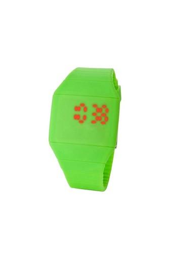 Unisex Green Strap Watch  