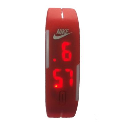 Universal Nike Jam Tangan LED Sport - Merah