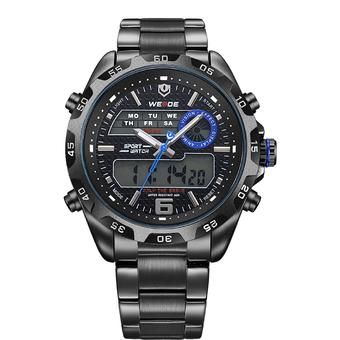 Weide Casual Men's LED Digital Pointer Quartz Watch (Multicolor) 432046  