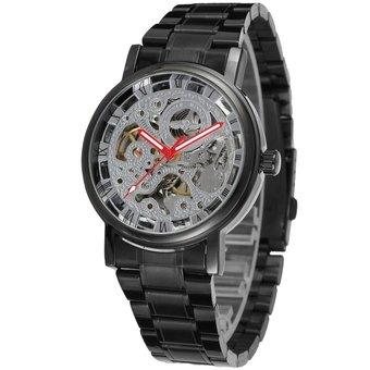 Winner Men's Stainless Steel Skeleton Wrist Watch WRG8028M4B3 (Intl)  