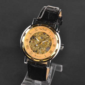 Winner U8018 Automatic Mechanical Watch Jam Tangan Otomatis-Mekanis Gold  