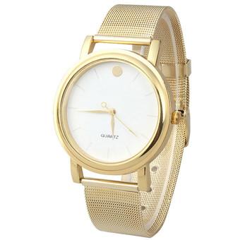 Women's Gold Stainless Steel Strap Wrist Watch  
