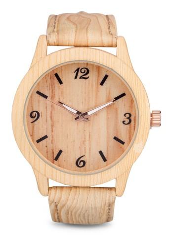 Wood Textured Watch