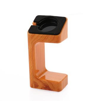 Wooden Charging Stand, Dock, Station, Bracket, Holder for Apple Watch 38mm and 42mm Yellow Mahogany  